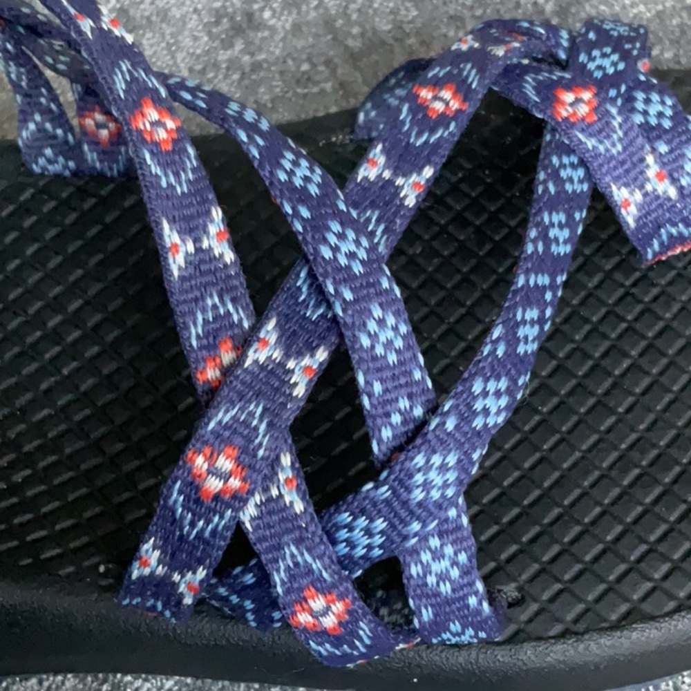 Chaco J106108 Women's Zx2 Classic Wink Blue Athletic Sandal Southwest W8 - Picture 4 of 10